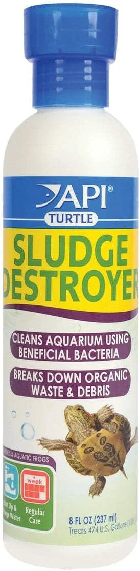 Excellent API TURTLE SLUDGE DESTROYER Aquarium Cleaner and Sludge Remover Treatment Relaxed