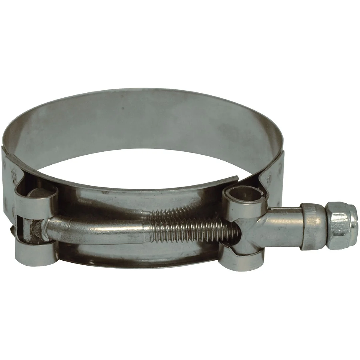 World-Class Apache 2-5 16 In. x 2-5 8 In. Stainless Steel T-Bolt Clamp Stylish