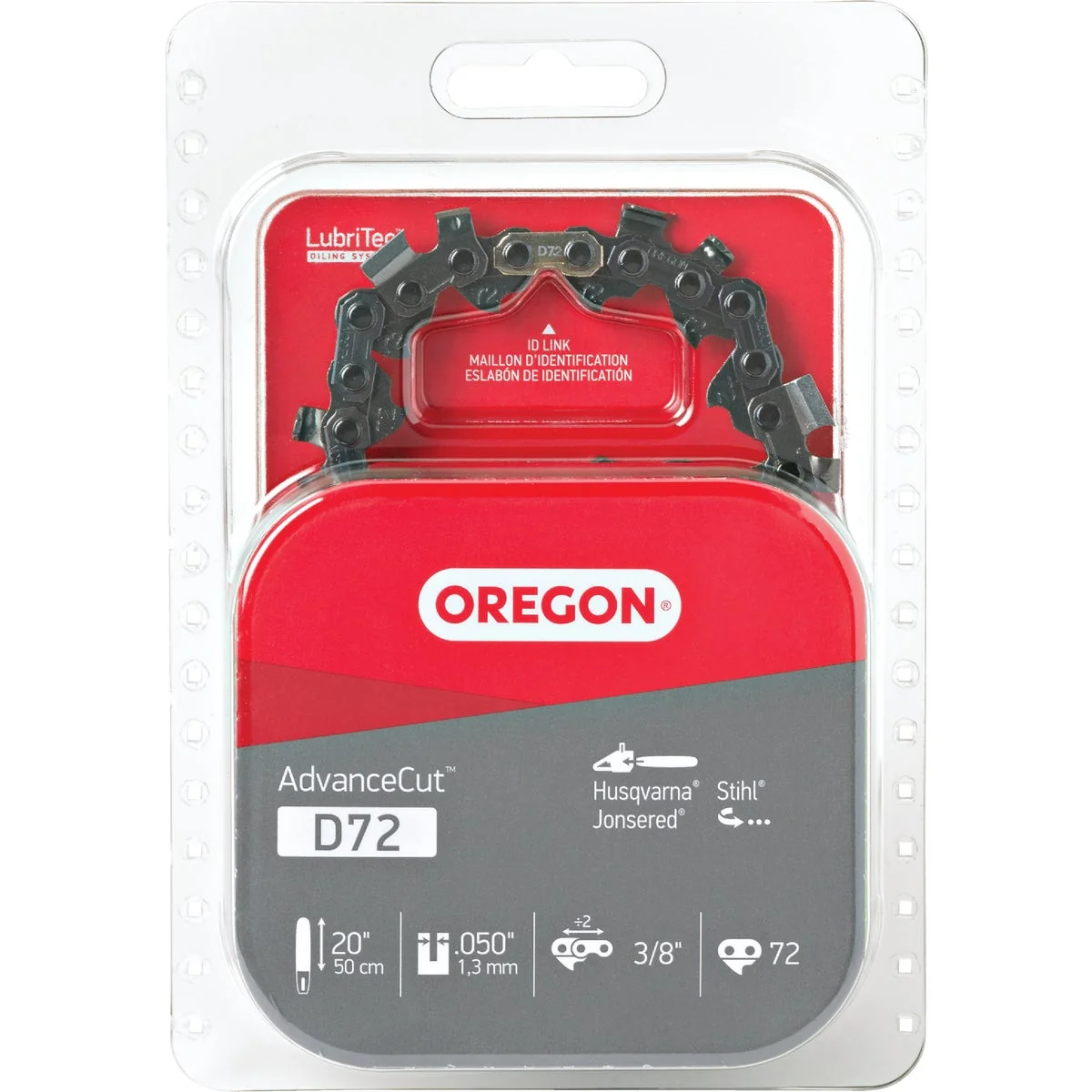 Specialty Oregon AdvanceCut D72 20 21 In. Chainsaw Chain Functional