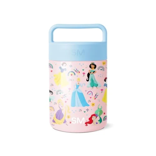 Comfortable Disney Princess Insulated Food Jar with Handle Secure