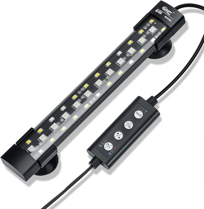 Official hygger 24 7 Mode Submersible Aquarium LED Light Full Spectrum Hidden Fish Tank Organic
