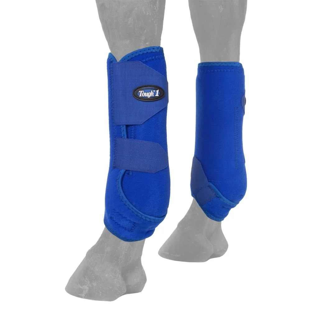 Enhanced Tough 1 Vented Sport Boots Front L Black – Snug Fit Water Dust Guard Quick-Grip Closure Safe
