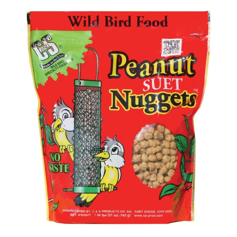 Clean C S Peanut Suet Nuggets Wild Bird Food 27-oz Casual