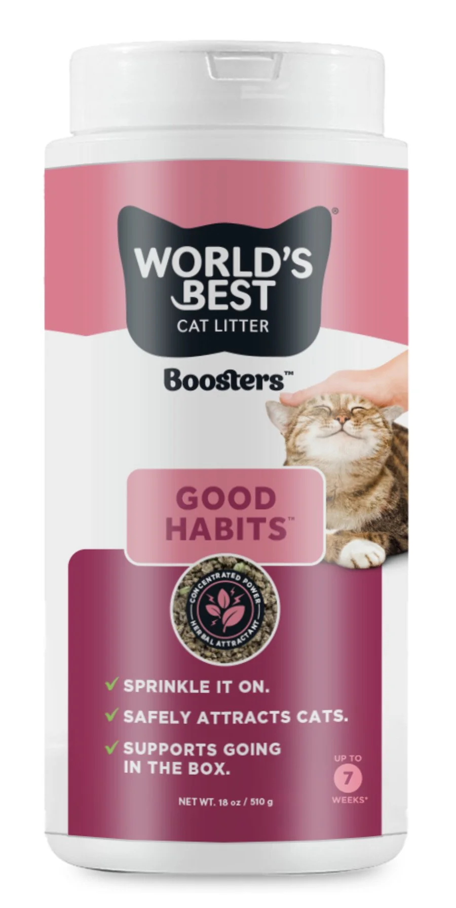 Proven World’s Boosters Good Habits Cat Litter Additive 18-oz Prestigious