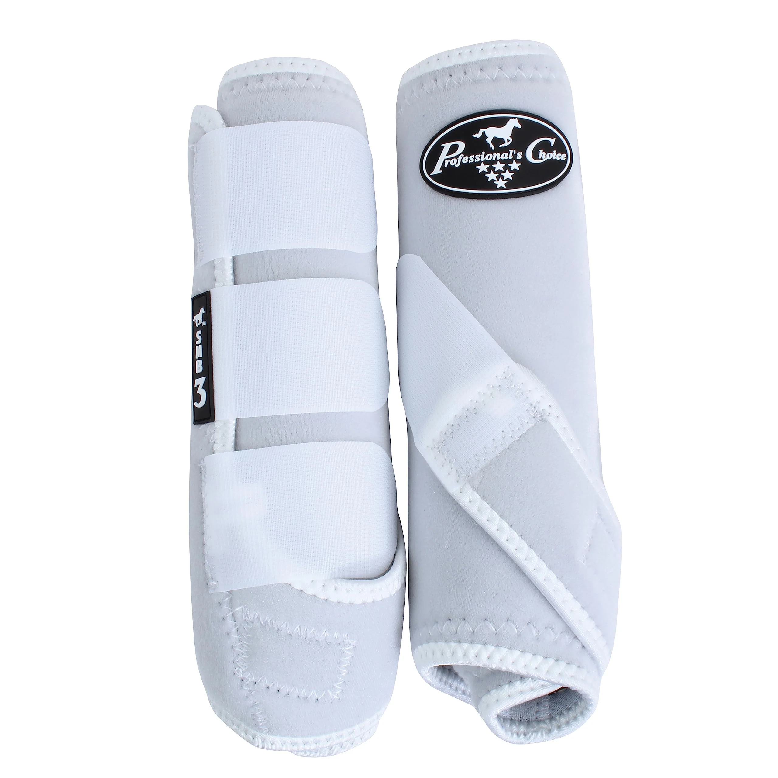 Fast Professional’s Choice SMB-3 Sports Medicine Boot — 360° Protection Suspensory Support Sold in Pairs Medium White Elegant