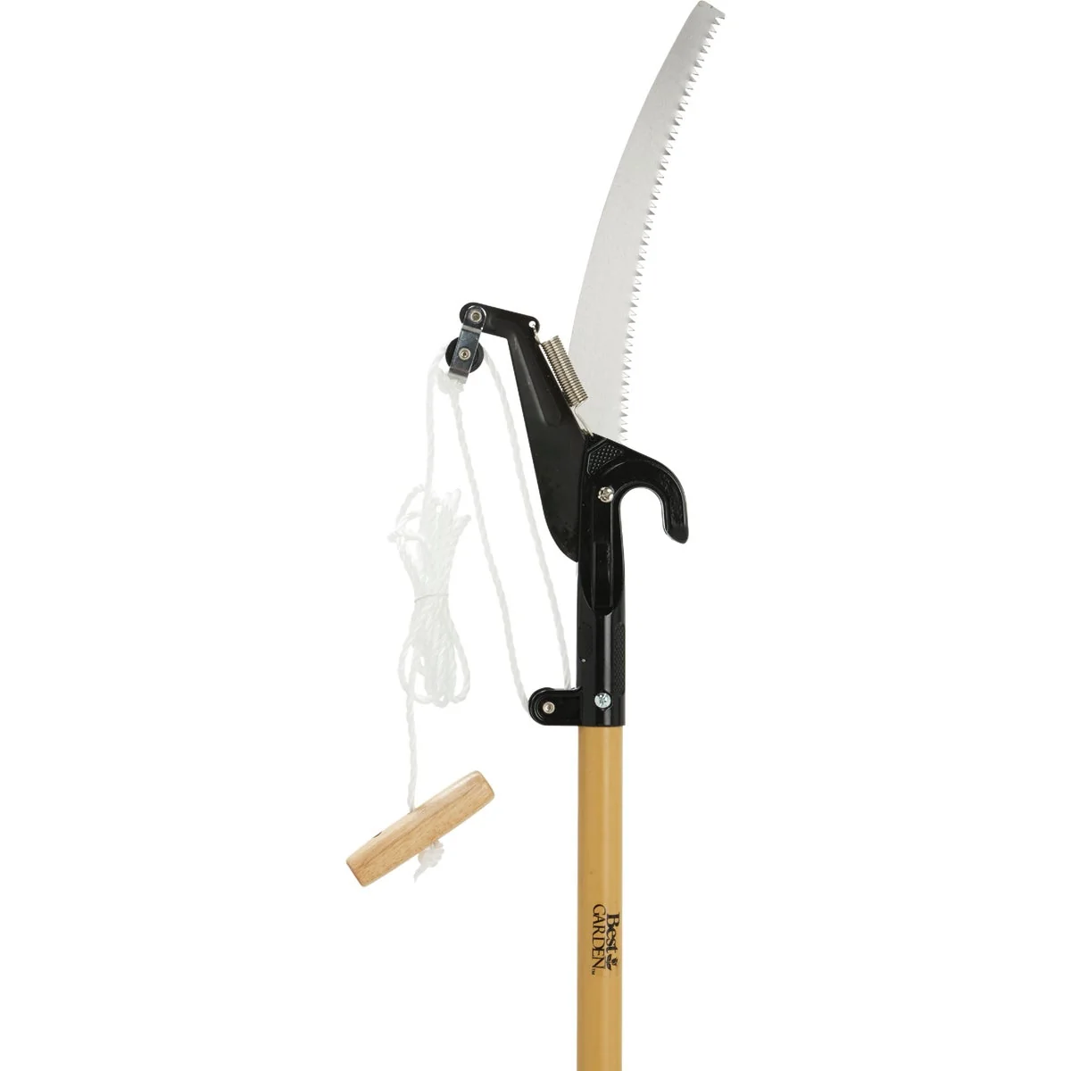 Sustainable Garden 1 In. Cutting Capacity 8 Ft. Wood Pole Tree Pruner Environmentally Friendly