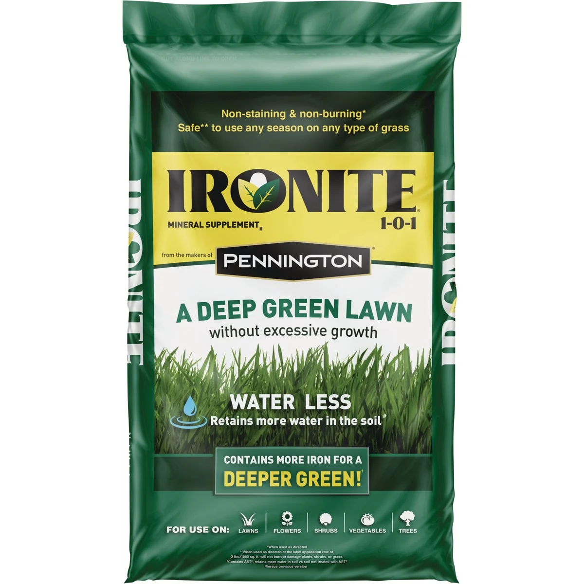 Enhanced Ironite 30 Lb. 10 000 Sq. Ft. Coverage Soluble Iron Healthy