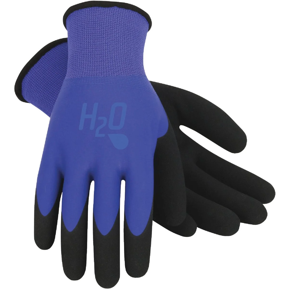 Versatile Mud H2O Women’s Large Latex Coated Polyester Cobalt Blue Garden Glove Selected