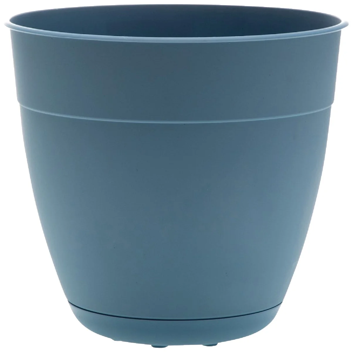 Efficient Bloem Ocean Series Dayton 7 In. H. x 7.13 In. Dia. Recycled Ocean Plastic Ocean Blue Planter Crafted