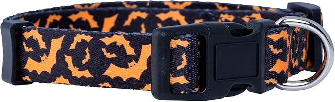 Excellent Native Pup Halloween Dog Collar- Spooky Fall Themed Horror Costume Collars- High-Quality
