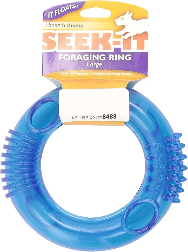 Fast Chase ‘n Chomp Foraging Ring Pet Chew Toy LargeAbout This Exclusive