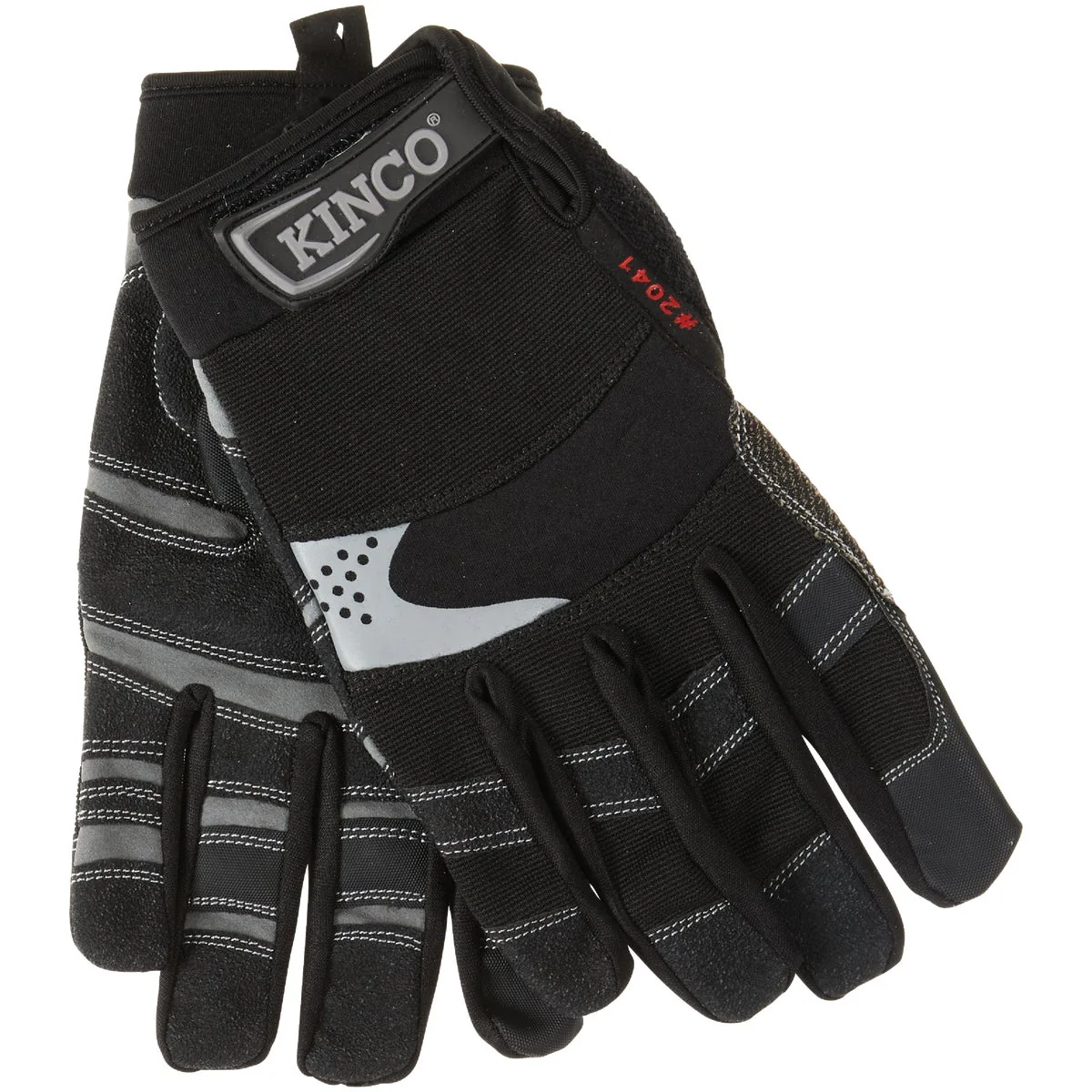 Prestigious KincoPro General Men’s Large Black Polyester-Spandex Work Glove Premium Material