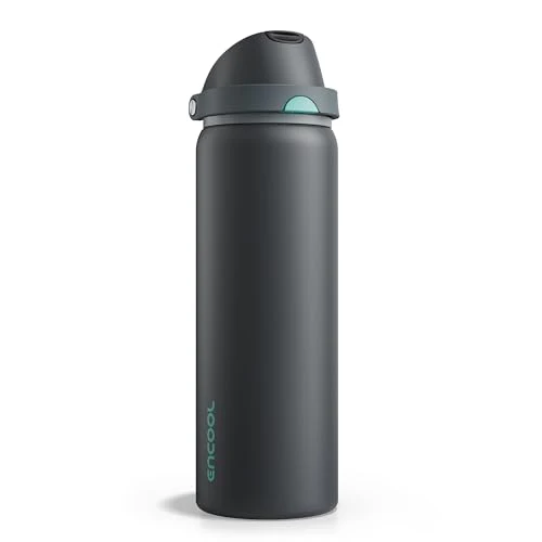 Refined Insulated Water Bottle with Straw Outstanding