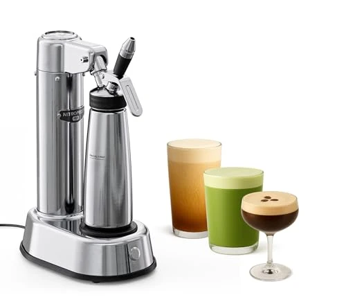 Superior NitroPress Pro Electric Nitro Cold Brew Coffee Cocktail Maker Fine