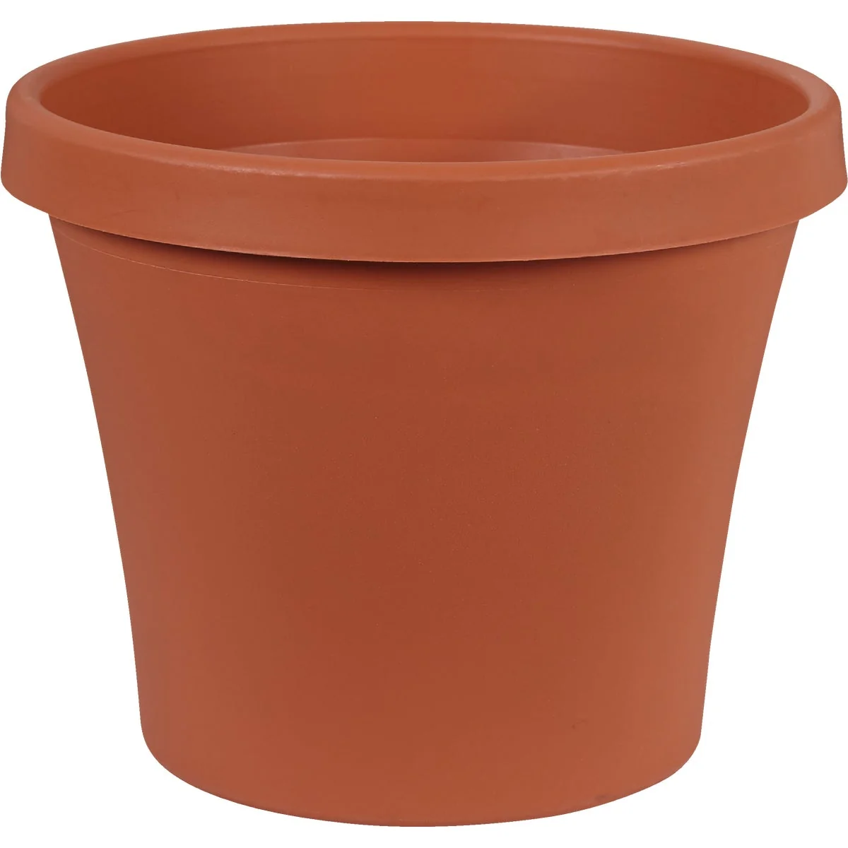 Long-Lasting Bloem 14 In. Dia. Terracotta Poly Classic Flower Pot Authentic