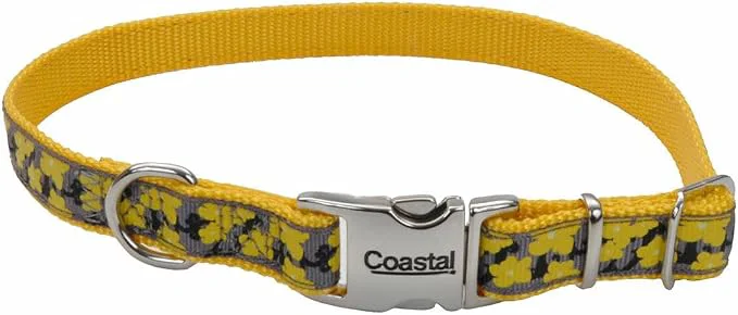 Premium Material Coastal Pet – Ribbon – Adjustable Dog Collar Powerful