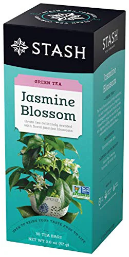 Comfortable Tea Jasmine Blossom Green Tea 180 Count Practical