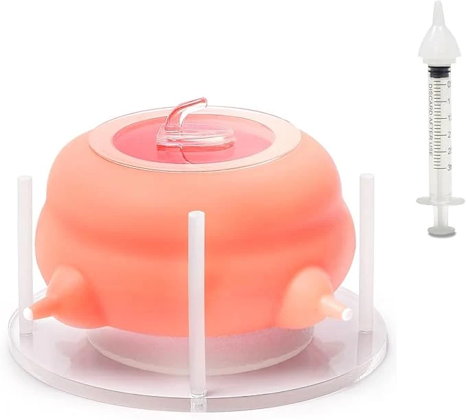 High-Grade Nursing Nipple for Multiple Kittens Puppy Feeders for Multiple Puppies with Support Base Smooth Flow Nipple for Puppies I for Kitten Bottle Feeding Kit 400ml Capacity Pink About ThisOverview Fast