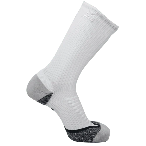 Fine Crafted AMP Crew Compression Socks Natural