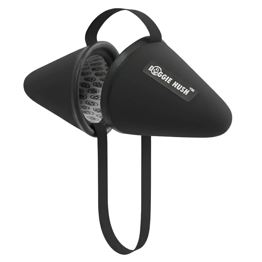 Sophisticated DOGGIE HUSH Pro – Advanced Ear Protection for Dogs Noise-Cancelling Comfort Artisan