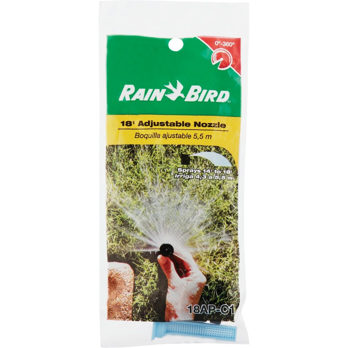 Easy-to-Use Rain Bird 330 Deg. 18 Ft. Radius Spray Head Nozzle Proven