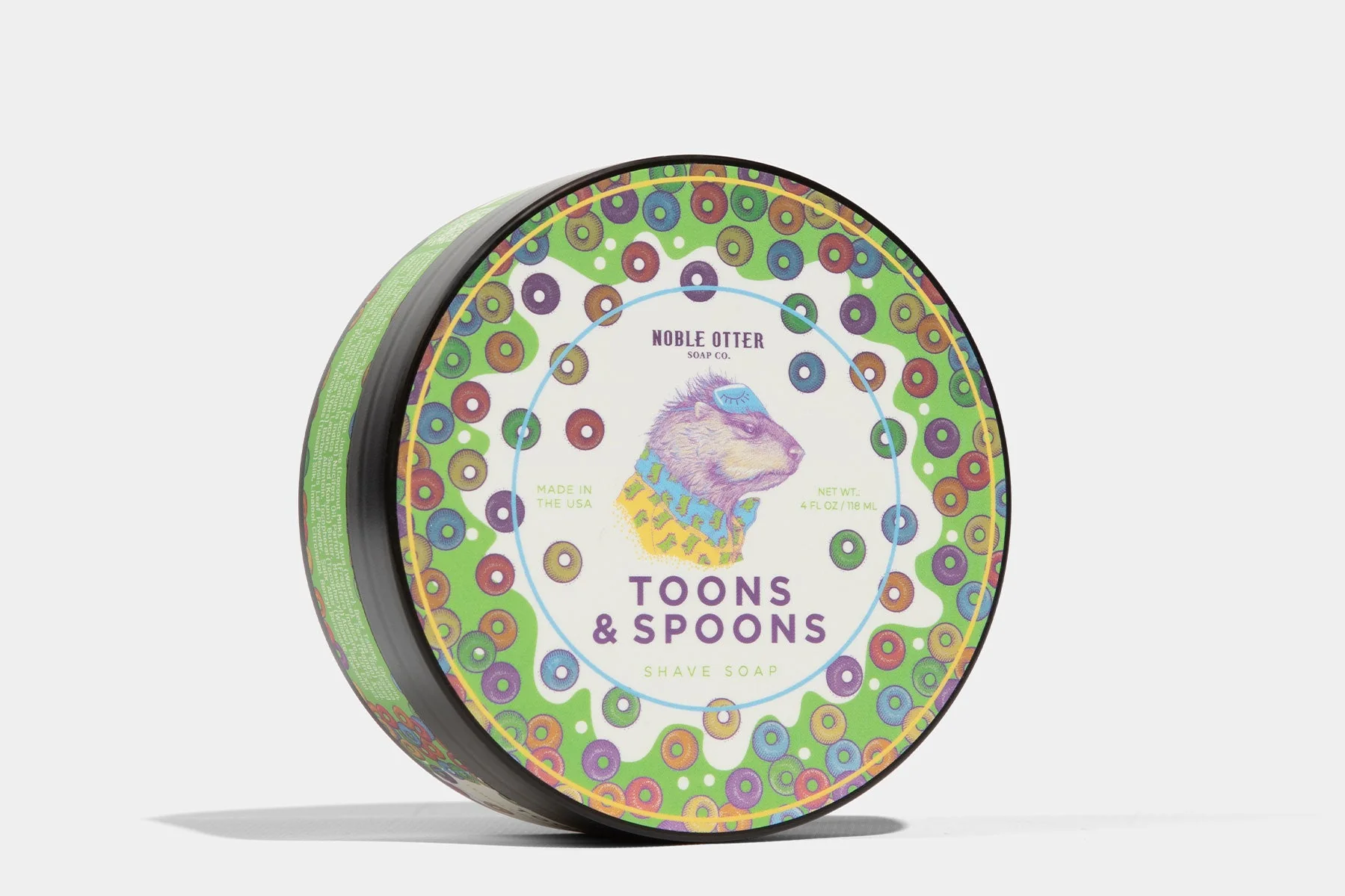 Fine Crafted Toons Spoons Shave Soap Genuine