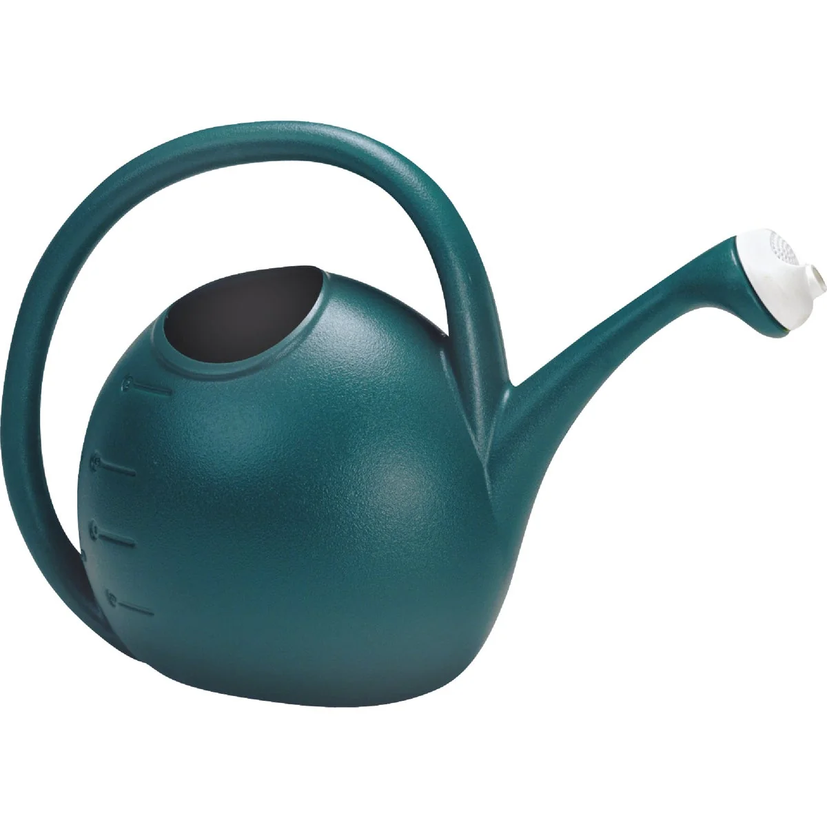 Unique The HC Companies 2 Gal. Greenish Blue Poly Adjustable Flow Watering Can Flexible