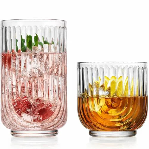 Soft 16 Piece Drinking Glass Set 16 Count Reliable