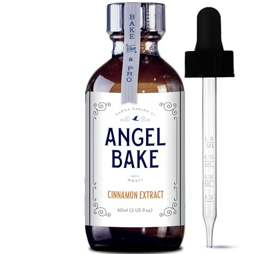 Sustainable Angel Bake Pure Cinnamon Extract 2 Fl Oz Lightweight