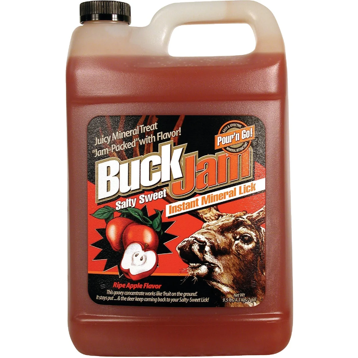 Smooth Buck Jam 1 Gal. Liquid Instant Mineral Lick Deer Attractant Versatile