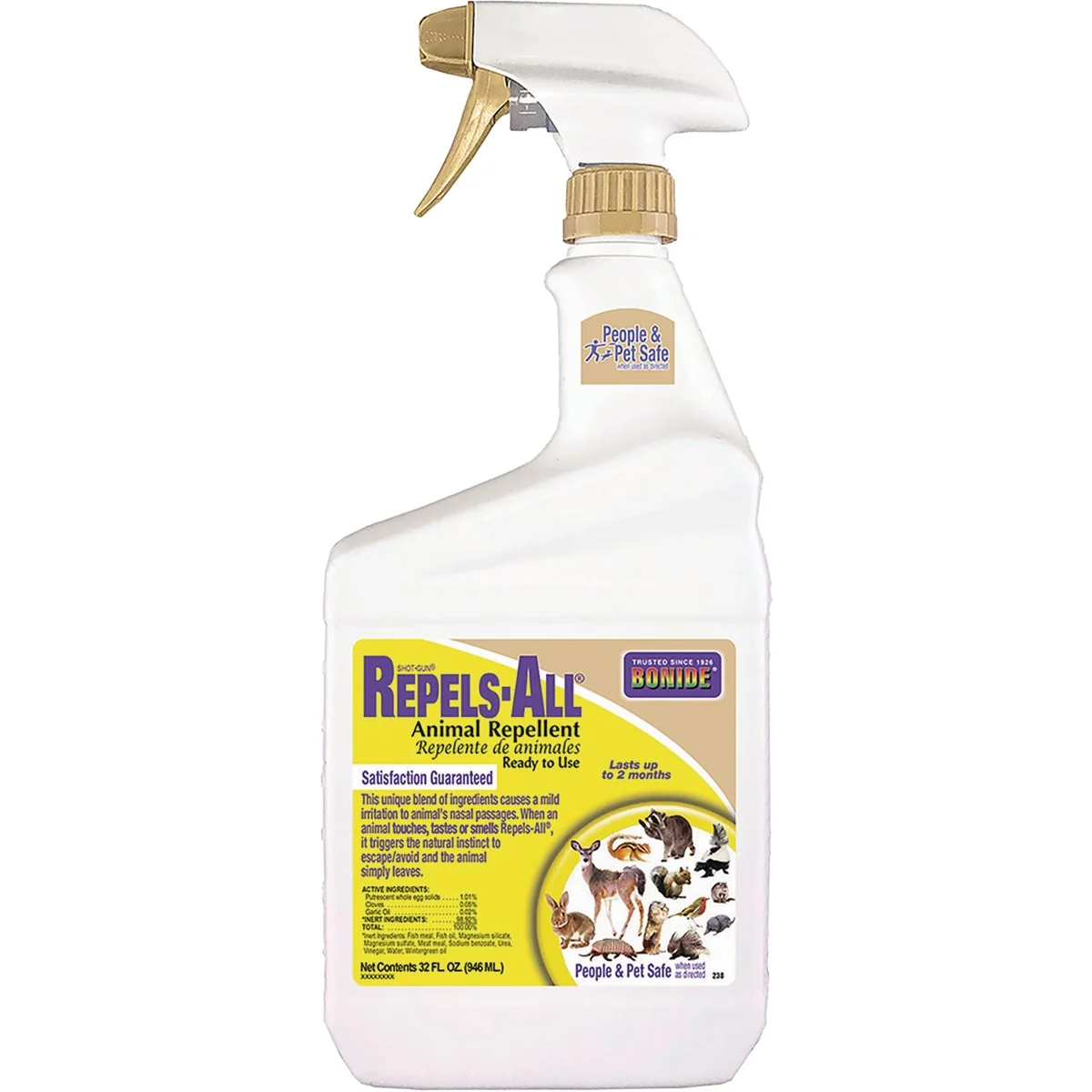 Unique Bonide Repels All 1 Qt. Ready To Use Animal Repellent Efficient