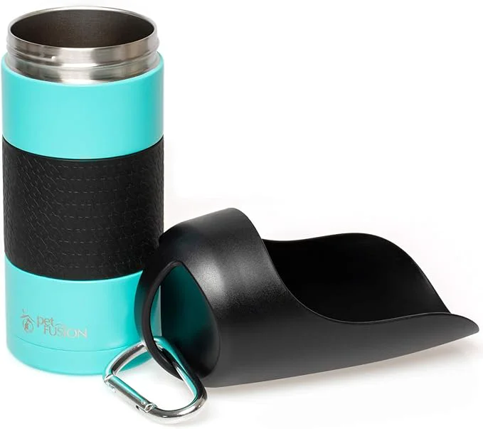 Environmentally Friendly PetFusion Portable Dog Water Bottle Dispenser New-Large 22oz Dispenser Insulated 2 Wall Stainless Steel- Optimal Cool Water Temp – Dog Travel BottleAbout ThisOverview Responsible