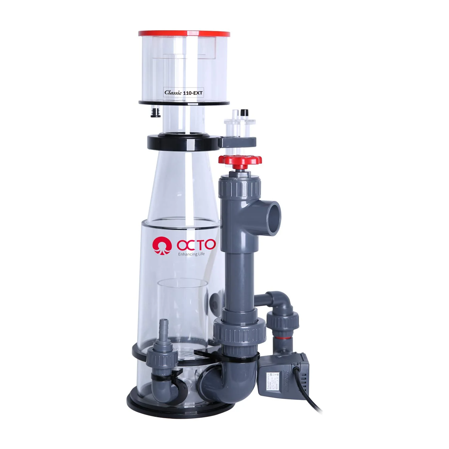 Modern Reef Octopus Classic 110-INT Needle Wheel Protein Skimmer for Aquarium User-Friendly