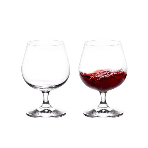 Clean Cognac Glasses Set of 2 2 Count Eco-Friendly