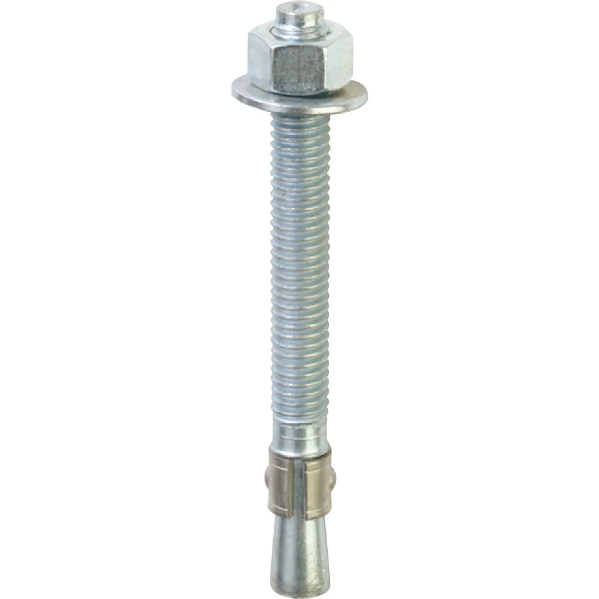 Expertly Made Red Head 3 8 In. x 5 In. Zinc Wedge Anchor Bolt Traditional