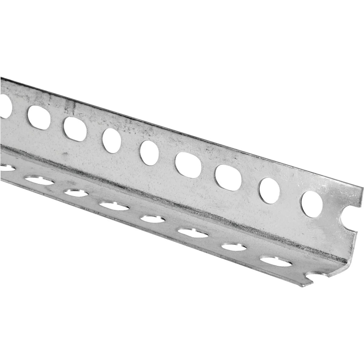 Easy-to-Use HILLMAN Steelworks Galvanized 1-1 2 In. x 5 Ft. Slotted Angle Superior