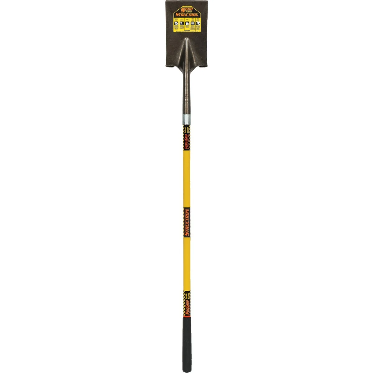 Consistent Structron S600 Power 48 In. Fiberglass Handle Square Point Garden Spade Solid