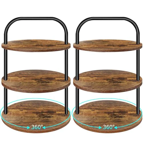 Premium Material Cupcake Stand 2 Count Reusable