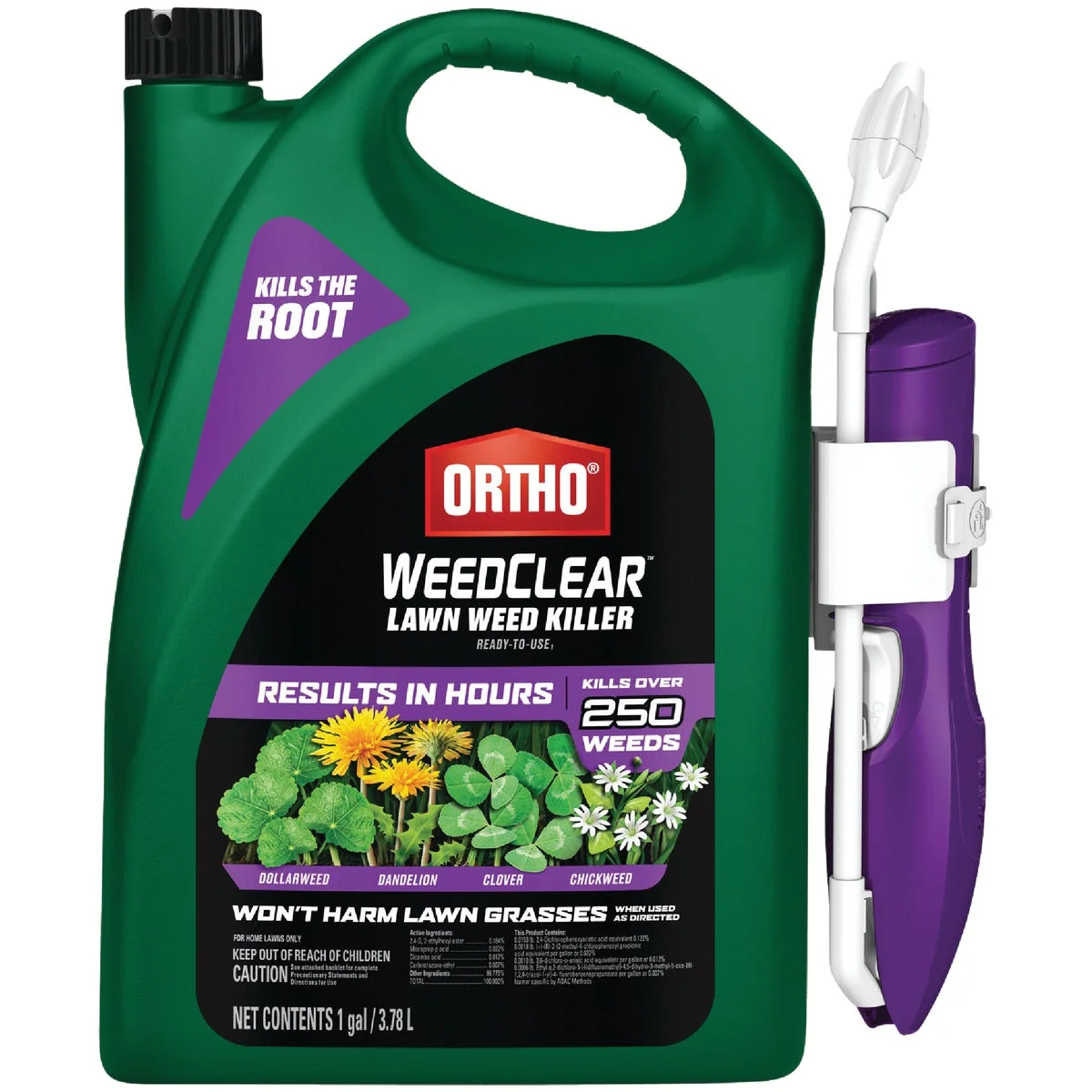 Professional Ortho WeedClear 1 Gal. Ready To Use Wand Sprayer Southern Lawn Weed Killer Stylish