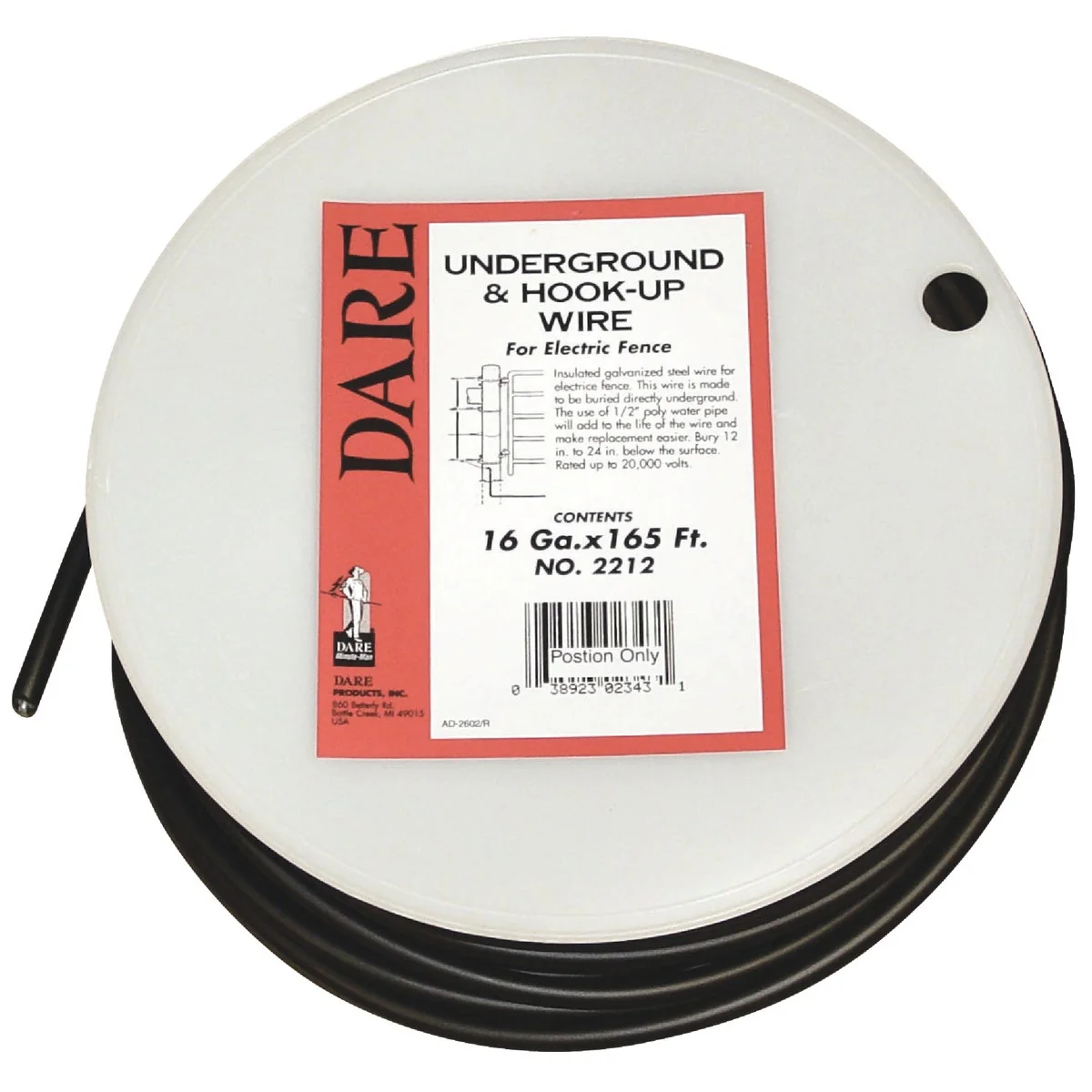 Proven Dare 14 Ga. x 165 Ft. Underground Hook-Up Wire Powerful