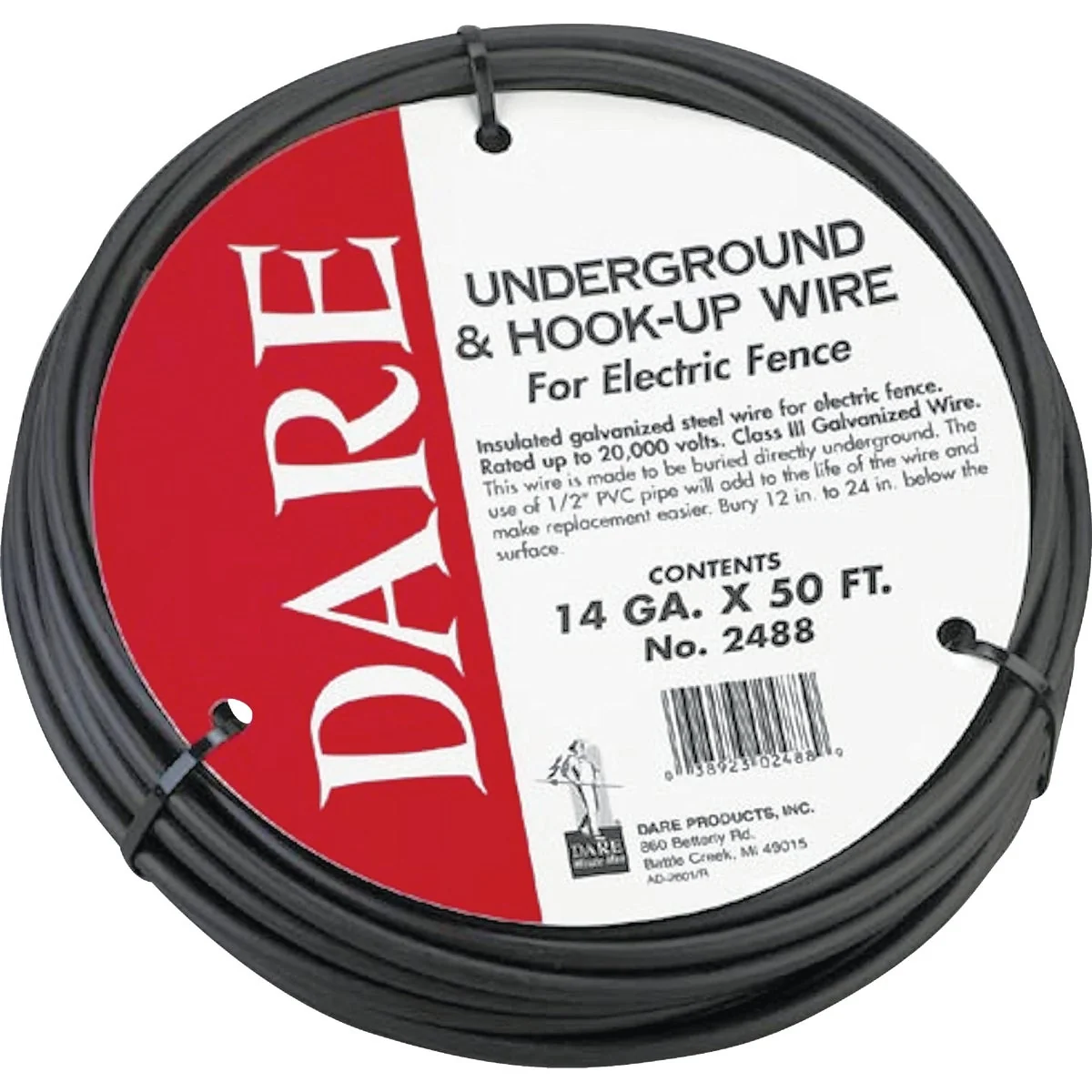 Fine Dare 14 Ga. x 50 Ft. Underground Hook-Up Wire Pure