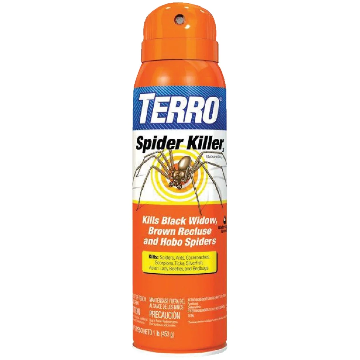 Original Terro 16 Oz. Aerosol Spray Scorpion Spider Killer Green