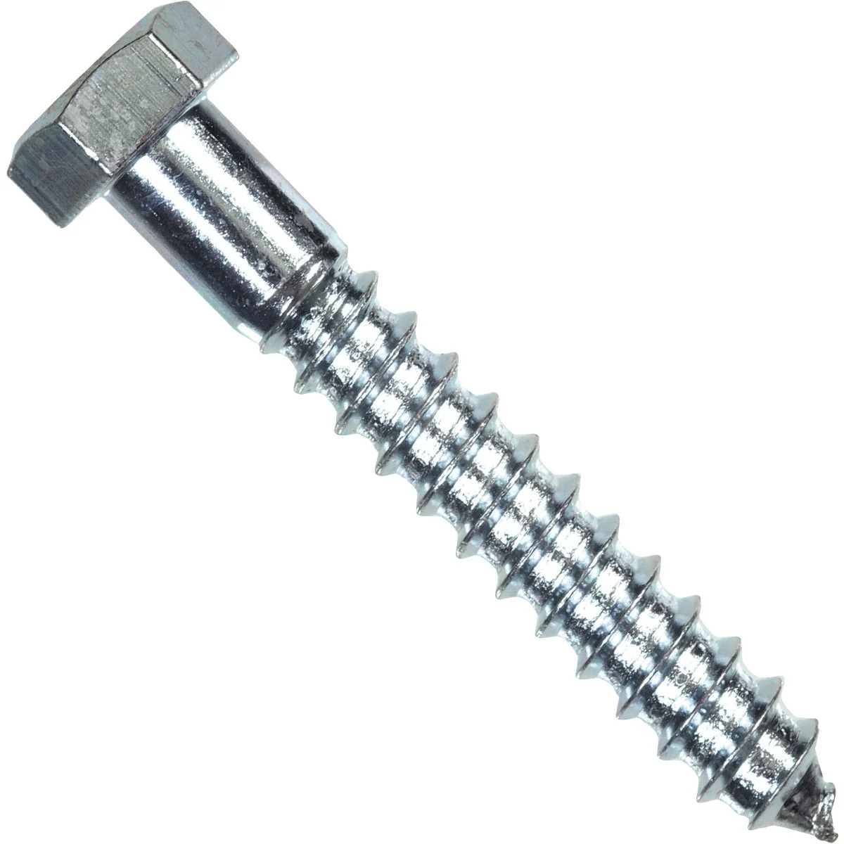 World-Class Hillman 1 4 In. x 1-1 4 In. Zinc Hex Lag Screw 100 Ct. Versatile