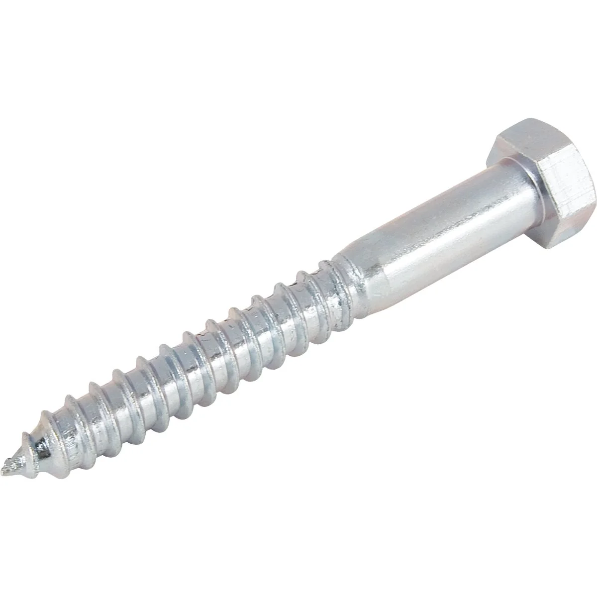 Carefully Designed Hillman 3 8 In. x 2 In. Zinc Hex Lag Screw 100 Ct. Versatile