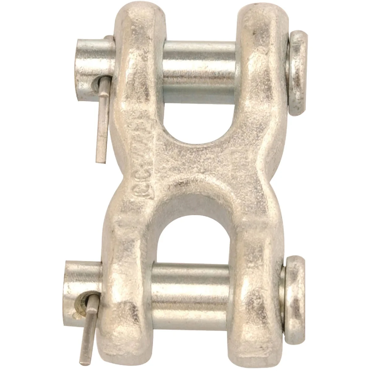 Advanced Campbell 3 8 In. Zinc-Plated Forged Steel Double Clevis Mid Link Top-Quality