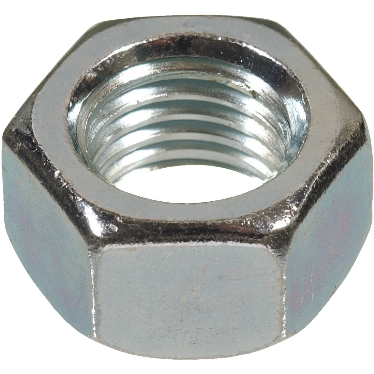 Convenient Hillman 1 In. 8 tpi Grade 2 Zinc Hex Nuts 10 Ct. Effective