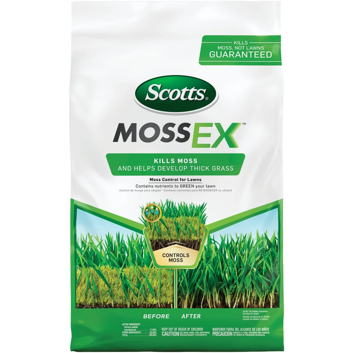 Trusted Scotts 18.37 Lb. Ready To Use Granules Moss Algae Killer Prestigious