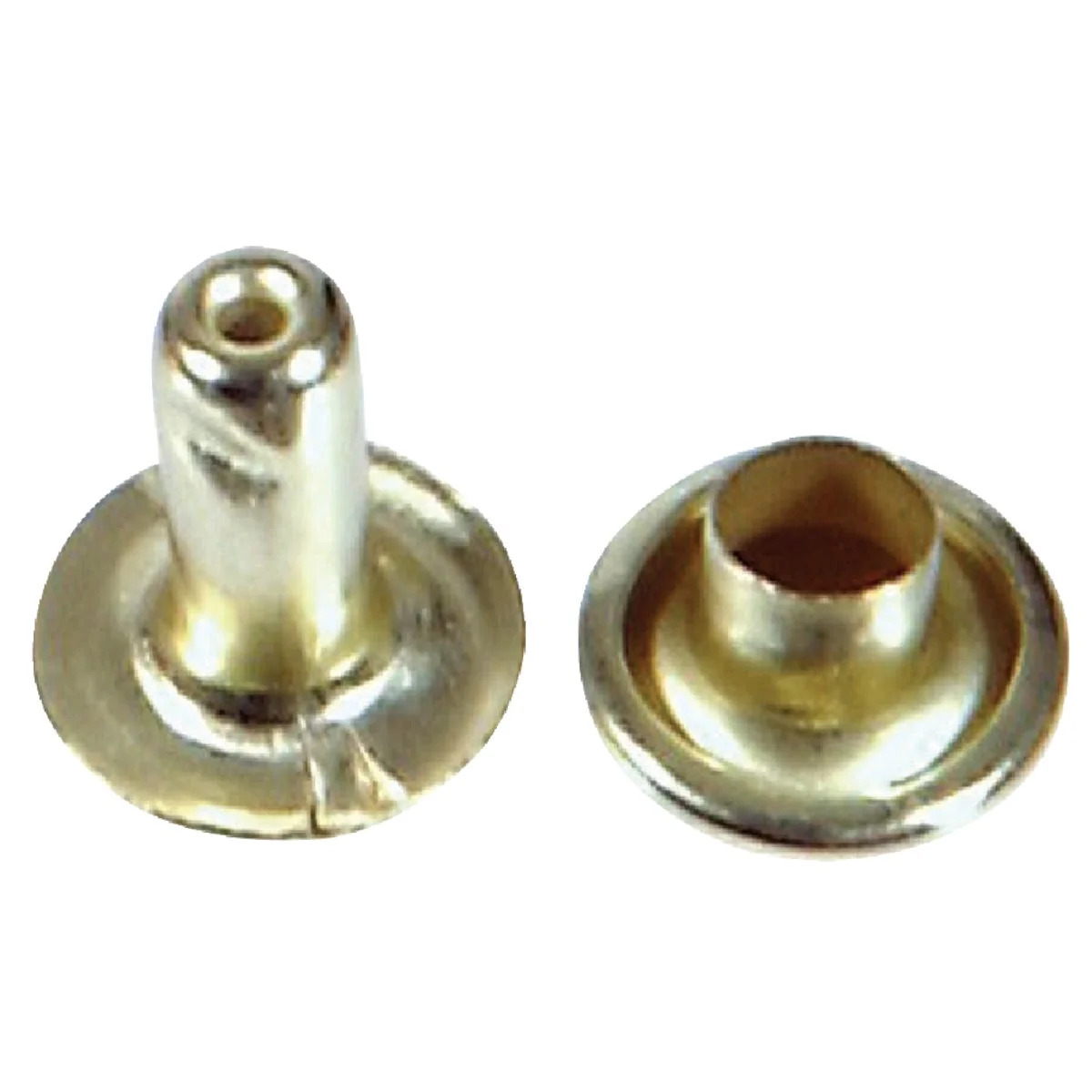Organic Hillman Brass Speedie Rivet Natural