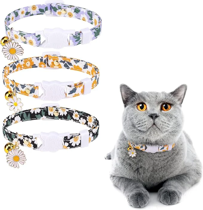 Safe 3 Pack Breakaway Cat Collars Verified
