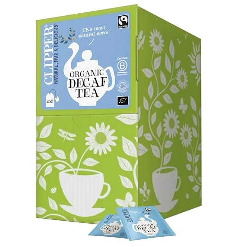 Luxury Clipper Organic Everyday Decaf Tea 250 Count Fine